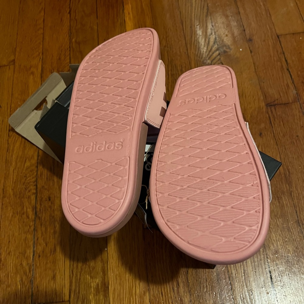 Adidas Adilette Comfort Slides Wonder Mauve, Size 9 NIB - Picture 6 of 6
